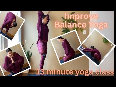 13 Minute Mini Improve Your Balance Yoga Class