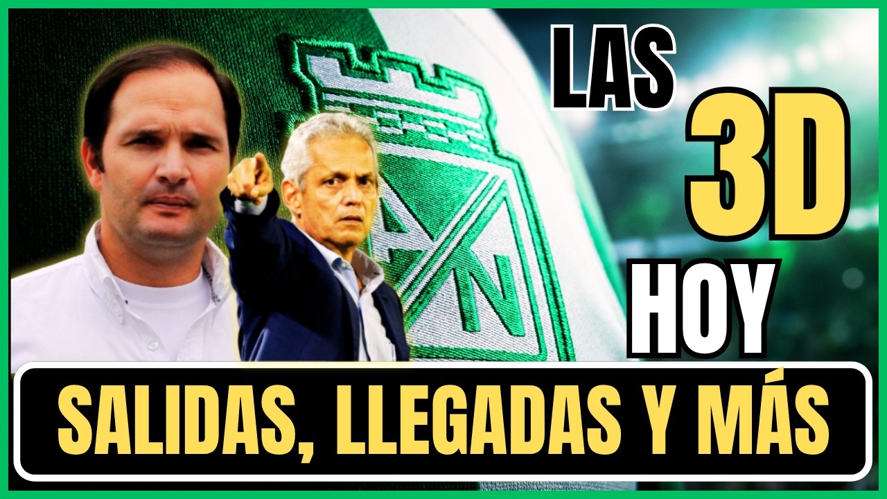 Atlético Nacional sacude el mercado: Marlos y Tatay, en duda