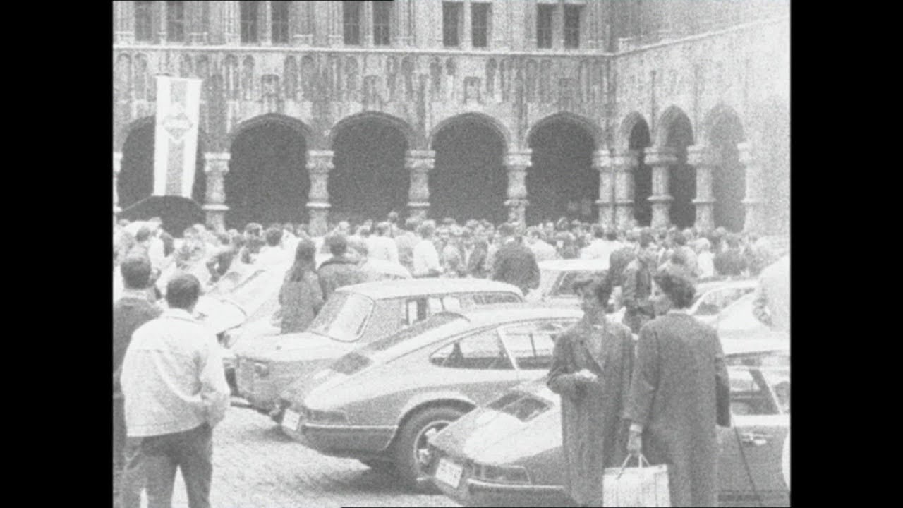 SYND 20 8 68 84 HOUR ENDURANCE RALLY BEGINS IN LIEGE