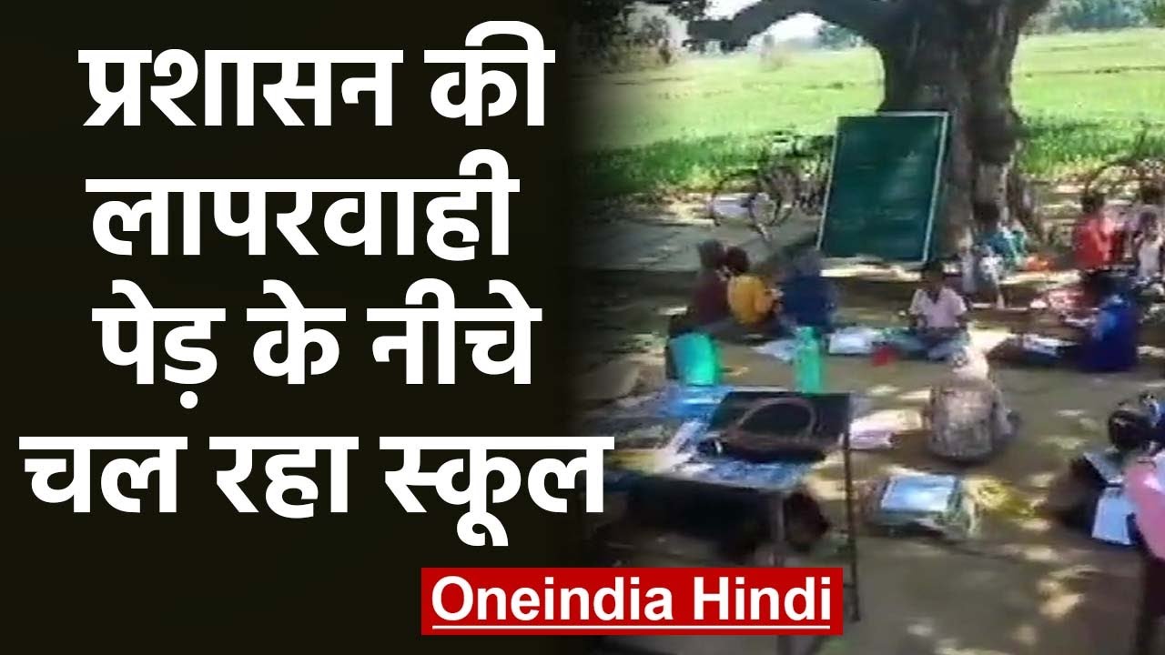 Madhya Pradesh के Shahdol में बगैर Building चल रहा प्राइमरी स्कूल | वनइंडिया हिंदी