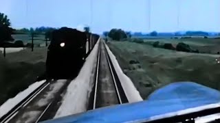 Vintage railroad film - The freight goes through - 1952