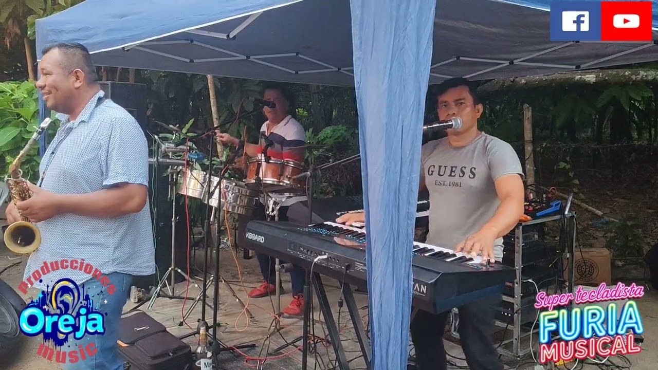 POPURRI EL PAJARO CAMPANA - LA COLOMBINA. FURIA MUSICAL EN VIVO.