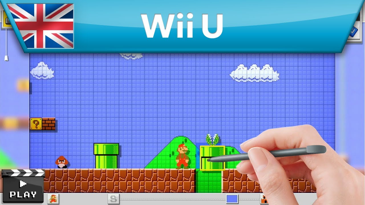 Super Mario Maker ROM for Wii U