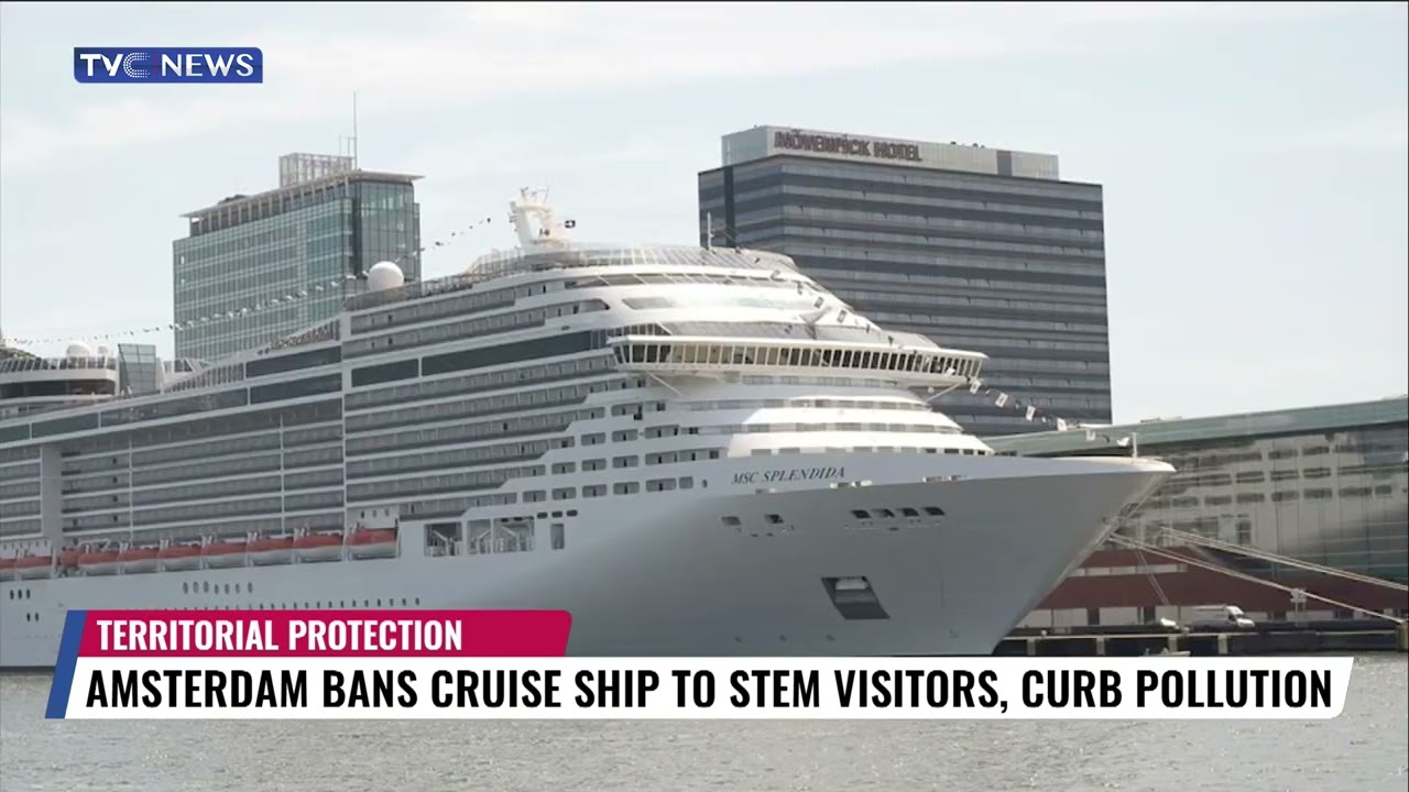 Amsterdam Bans Cruise Ship To Stem Visitors, Curb Pollution