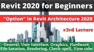 Option in Revit Architecture 3rd [Pts CAD Expert] Revit 2020 for Beginners