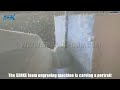 foam sculpture engraving rotary cnc machine