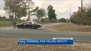 Fallen deputy's funeral set for Friday