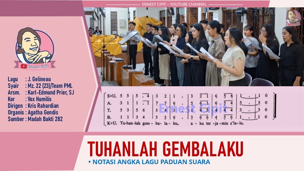Tuhanlah Gembalaku | Madah Bakti 282 | Vox Humilis