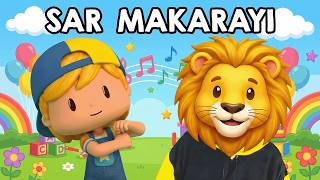 Sar Makarayı Şarkısı ile Dans Zamanı 🕺 Eğlenceli Bebek ve Çocuk Şarkıları