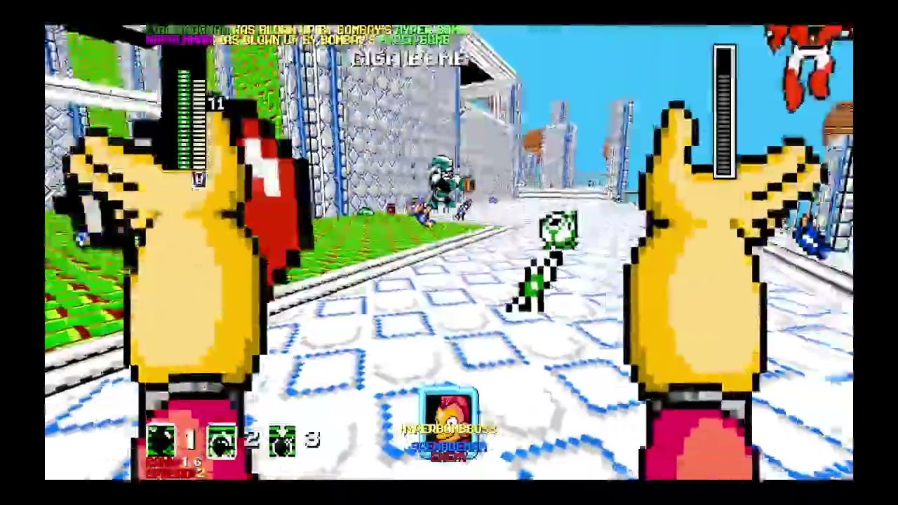 Jugando a MM8BDM modo historia con bombay (yo) -megaman 1-