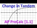 11b  change in tandem ap precalculus