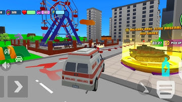 Gangs Wars Pixel Shooter RP - Ambulance Driver - Android Mobile Simulator Gameplay Walkthrough #2