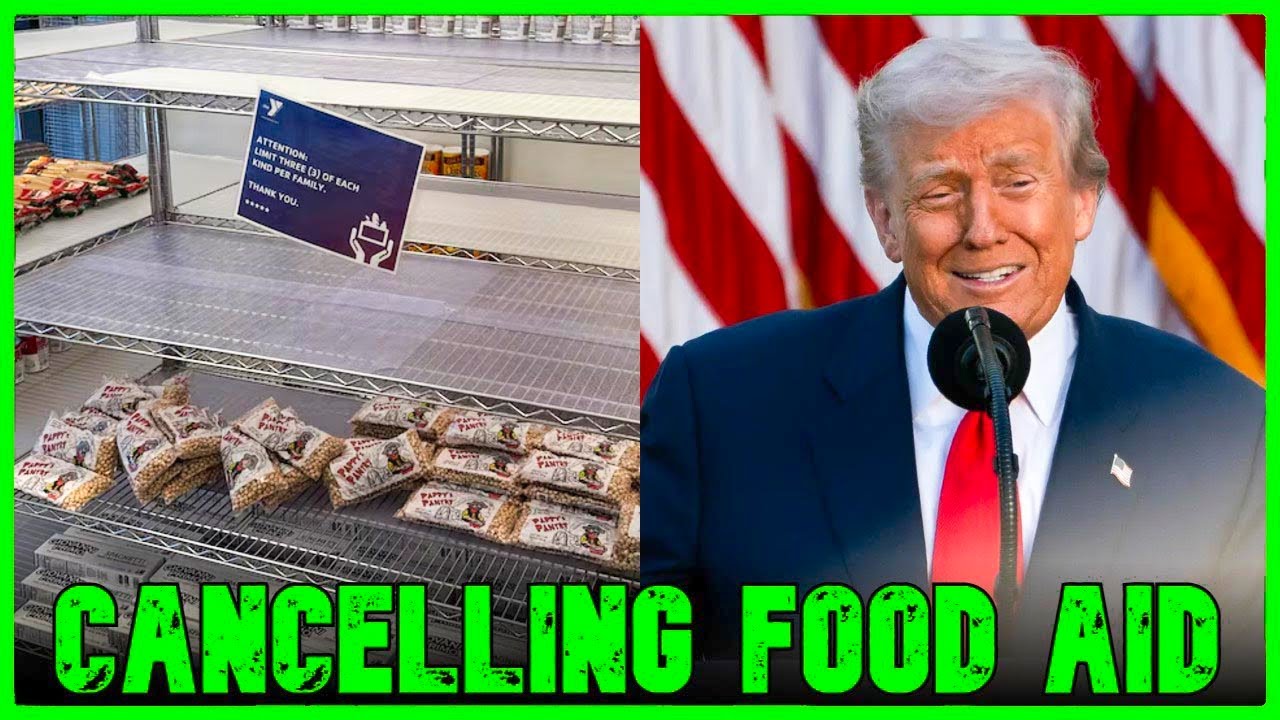 Trump STARVES Americans By FREEZING 94 MILLION POUNDS Of Food Aid | The Kyle Kulinski Show