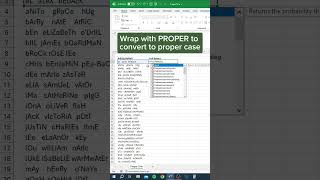 Proper Trim in Excel‼️ #excel