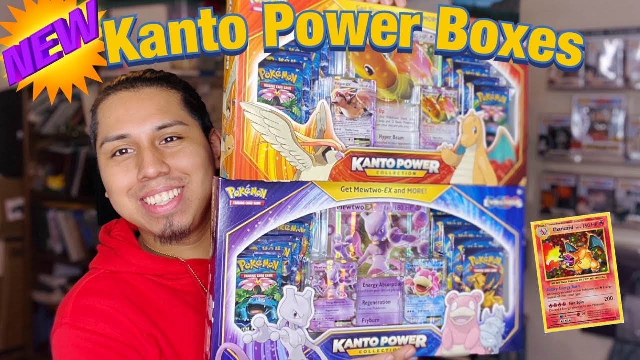 *I PULLED TWO OF THEM* Kanto Power XY Evolutions Box Opening
