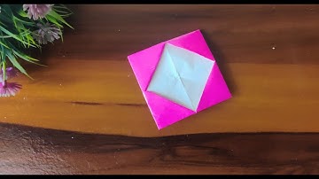Easy Origami Paper Photo Frame ✨DIY ✨