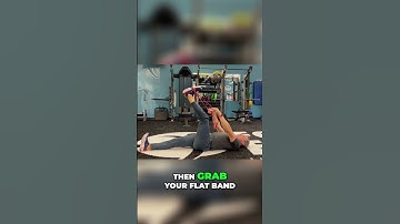 Ultimate Hamstring Stretch: Band Assisted Stretch #hamstrings #mobility #stretching