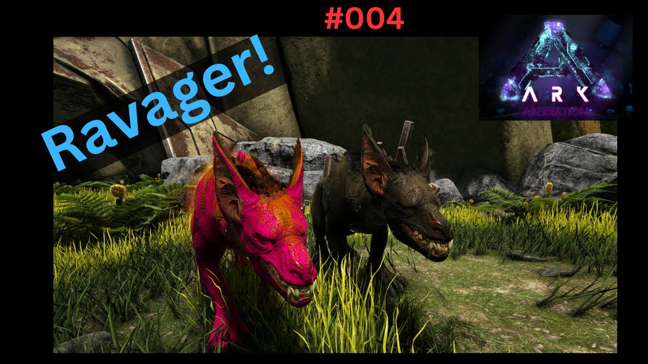 ARK ABERRATION | #004 | Ravager zähmen! Basilisk Begegnung! | Gameplay ...
