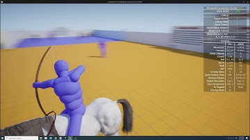 UE5 Horse Riding Tutorial 14 Integrate to ALS (part 4) - Advanced Riding Locomotion System