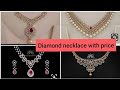 Diamonds necklace with price // nikithas home