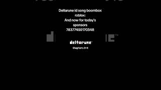 deltarune id song boombox roblox #роблокс #roblox #boombox #song #undertale #deltarune deltarune id song boombox roblox #роблокс #roblox #boombox #song #undertale #deltarune
