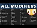 All 50+ Modifiers in Blender Explained in 30 Minutes or Less