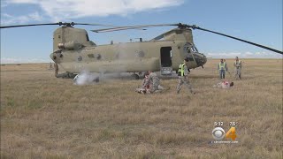 Buckley Air Force Base Prepares For Helicopter Crash