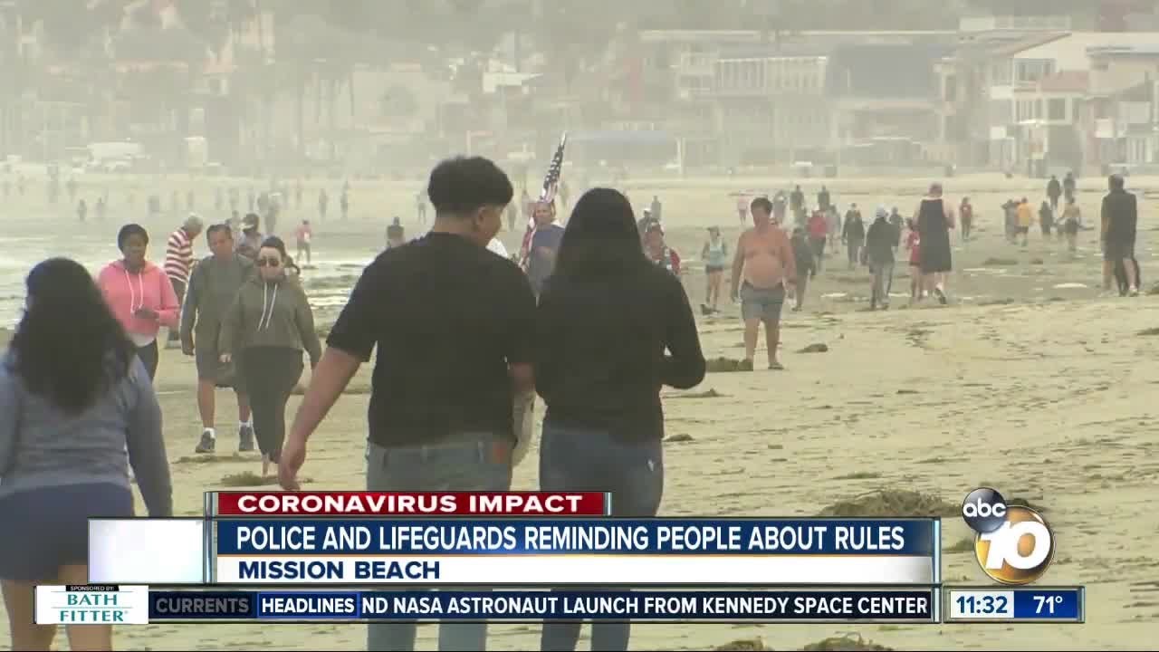 Law enforcement remind beachgoers of rules on Memorial Day - YouTube