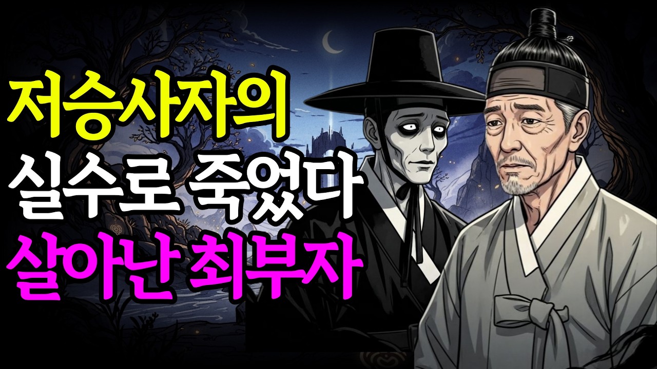 [야담] 죽었다 살아났더니 만지는 돈마다 모조리 '납덩이'가 되었습니다!