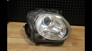 2015-2017 Nissan Juke Halogen Headlight Disassembly