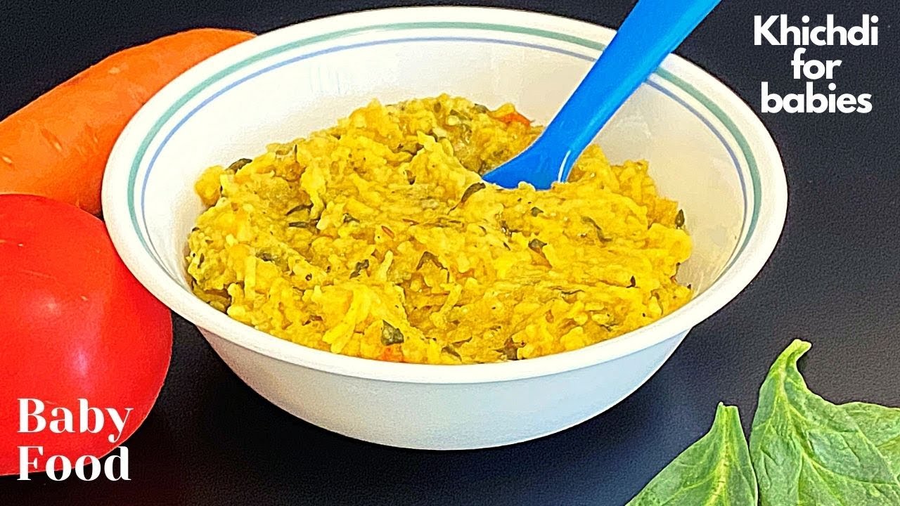 Vegetable khichdi for toddlersbaby food indian recipes for 8 months+
