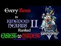 All Kingdom Hearts 2 Bosses Ranked Easiest to Hardest