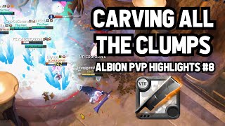 Carving Every Clump (Best Sword) | Albion Online PvP Highlights Episode 8