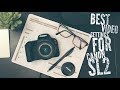 Best DSLR Camera Video Settings for Canon Rebel SL2 200d Tutorial!