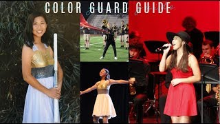 COLOR GUARD GUIDE (Advice, Tips, Background, Band Camp, My Experience, Why I'm Leaving & More!)