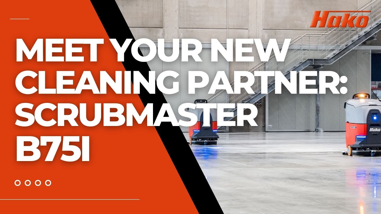 Meet Your New Cleaning Partner: The Hako Scrubmaster B75i