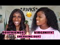 ASKING MY MUM QUESTIONS YOU'RE TOO AFRAID TO ASK YOUR PARENTS! *major TMI* Loool! | ft Kriyya hair