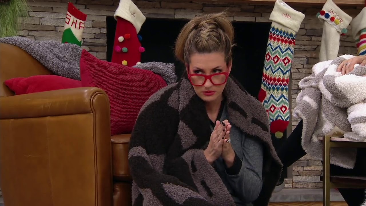 Barefoot Dreams Cozychic Covered in Prayer Throw Blanket on QVC YouTube