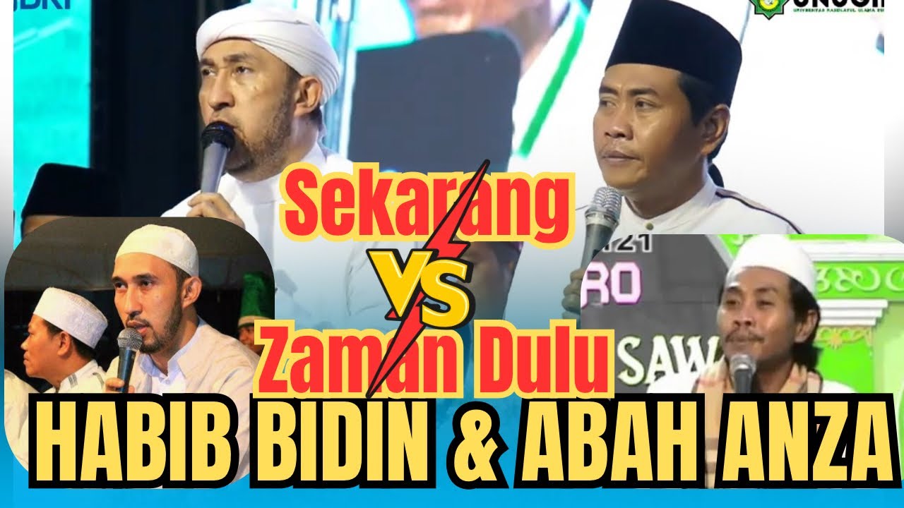 KH ANWAR ZAHID TERBARU | HABIB BIDIN ZAMAN DI ALMUNSYIDIN & ABAH ANZA ZAMAN DULU