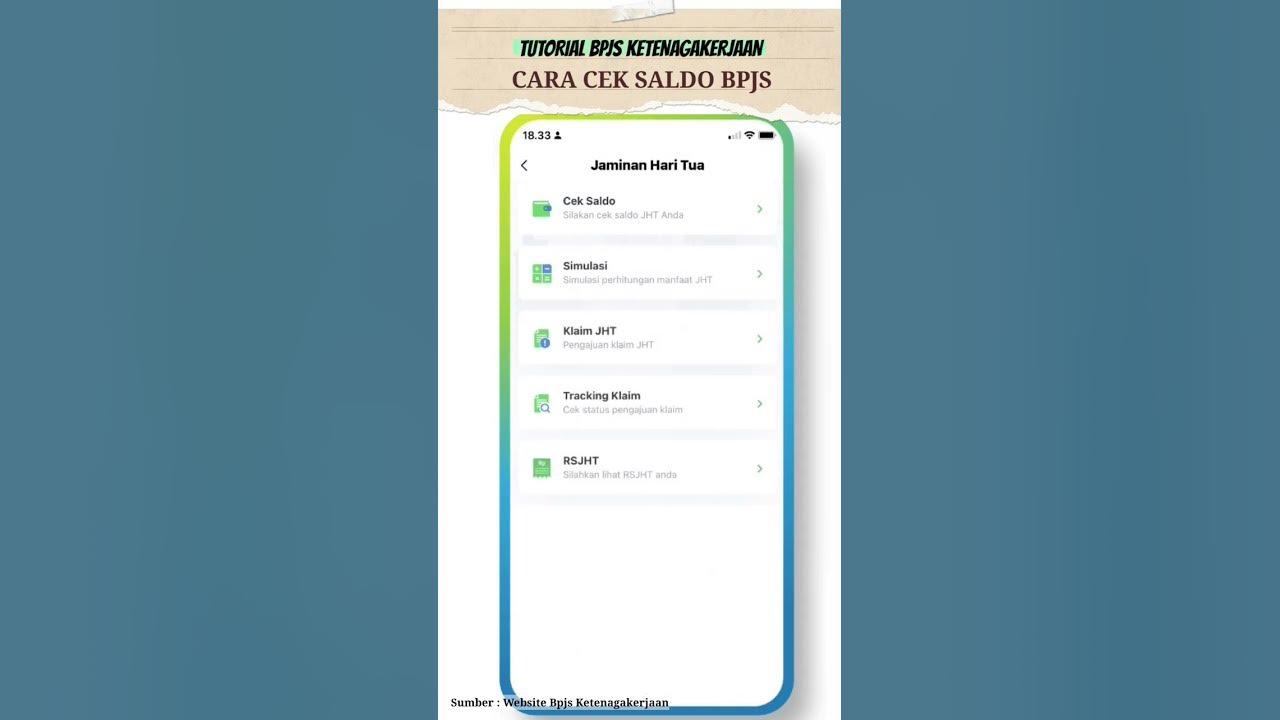 Cara cek saldo Bpjs ketenagakerjaan • Cek saldo JHT Jamsostek