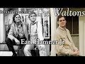 The Waltons - Earl Hamner Jr  - behind the scenes with Judy Norton