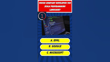 Can You Guess Which Company Developed the Scala Programming Language? #shorts #scala #programming