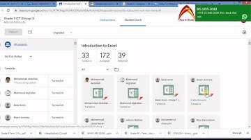 How to check the student