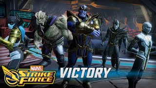 Black Order Destroys Mercs 50k Punch Up!  MARVEL Strike Force - MSF