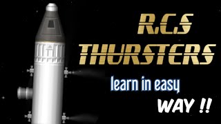 Learn to use R.C.S thrusters in spaceflight simulator. #docking #isro #nasa #iss