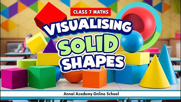 Unlocking the World of 3D Shapes | Visualising Solid Shapes for Class 7! | Annai Academy