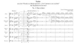 [Score] Korngold - Much Ado About Nothing Suite (1920) for orchestra