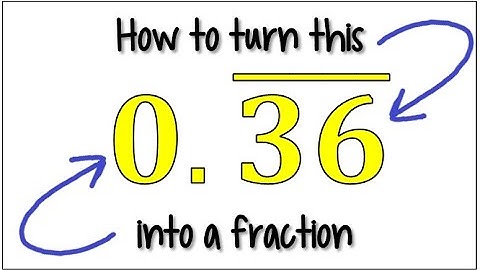How to Convert a Repeating Decimal when 2 Numbers Repeat
