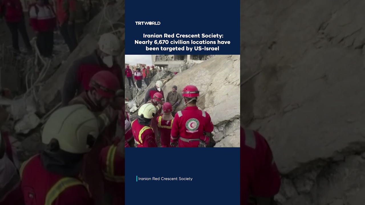 Iranian red crescent society: nearly 6,670 civilian locations have been targeted by us-israel
