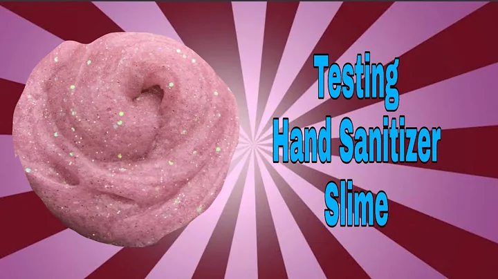 HAND SANITIZER SLIME!!TESTING JSH HAND SANITIZER SLIME DIY/Testing two ingredient slime/will it work